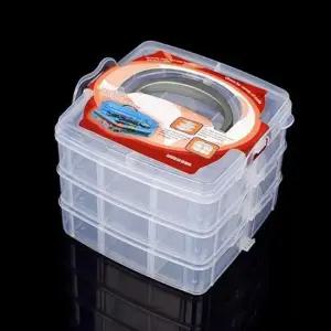 3단 18칸 다용도 멀티 수납 정리함 악세사리 머리끈 3단 18칸 다용도 멀티 정리함