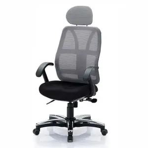 메어메쉬대 도금)-그레이 사무용의자 컴퓨터의자 학생의자