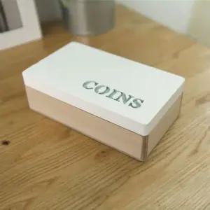 COINS 미니 수납함 미니가구 라이프바스켓 정리박스 공간박스 수납함 수납정리 우드정리함