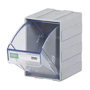 투명 플라스틱서랍장 45도 회전 정리함 통 플라스틱통 부품서랍 부품박스 플라스틱서랍