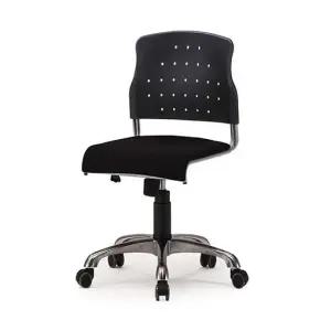 레인보우회전쿠션-블랙.블랙천 학생의자 사무용의자 회전의자 컴퓨터의자 다용도의자