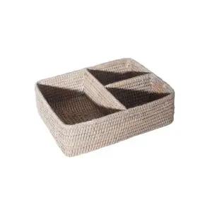 화이트 라탄 커피 바스켓 라탄 화이트라탄 라탄화이트 미얀마 미안마