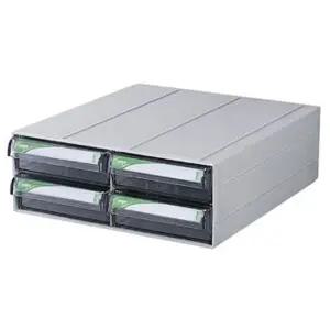 투명 플라스틱서랍장 대 2단서랍 정리함 플라스틱통 부품서랍 부품박스 플라스틱서랍