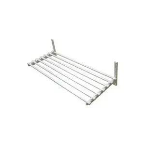 1.5m 반달 벽선반 부착식선반 벽걸이선반 베란다선 다용도선반 길이조절벽선반 튼튼한선반