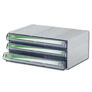 투명 플라스틱서랍장 3단 와이드 정리함 플라스틱통 부품서랍 부품박스 플라스틱서랍