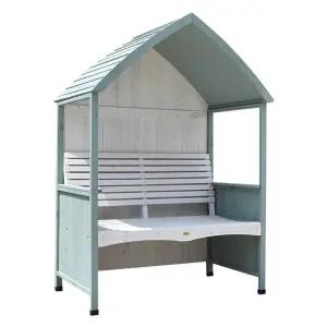 소형 오두막 벤치 카페 야외 원두막 전원주택 정자 원목 방부목 정자