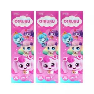 캐치티니핑 치약 80g 어린이 x 3개 천연딸기향