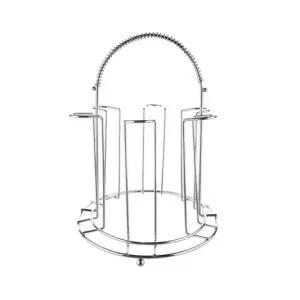 스텐 클로브 6구 컵홀더 주방 컵거치대 식기 수납 정리 설거지