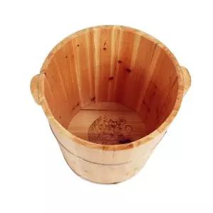 나무 족욕통 족탕기 편백 세숫대야 히노끼 원형