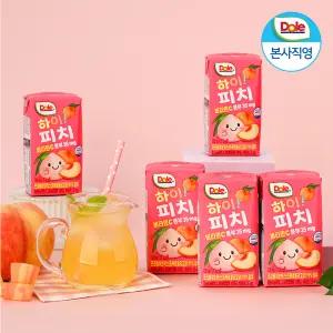 Dole 돌 하이 피치 복숭아 120ml 32팩 1박스