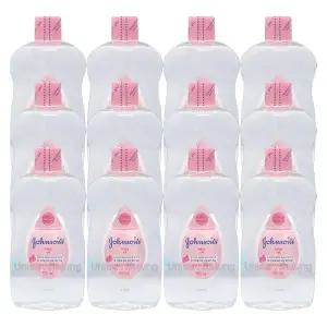 존슨즈베이비 존슨즈 베이비 오일 500ml 12개 핑크 레귤러 온가족 아기 바디오일