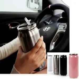 맥주캔 빨대 보온보냉병 스트로우 스텐텀블러 500ml