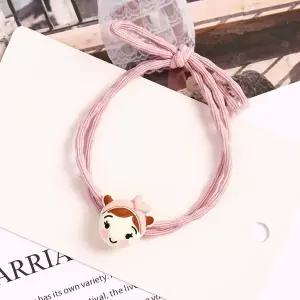 [콩심팥심]리본소녀 베이비핑크 머리끈 헤어밴드