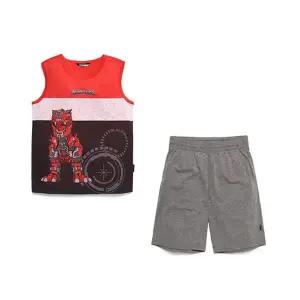 블랙야크 키즈 민소매 5부세트 R1BKSEM2916-RE