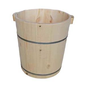 45cm높이 나무통 네일샵 족욕통 습식 무도장 A타입 미끄럼 휴대용 편백나무 원목 이동식