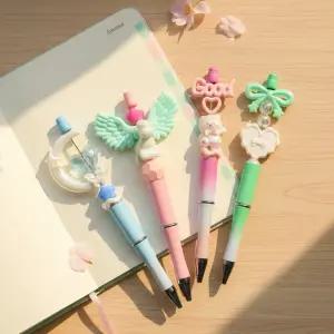 기관 단체 1인용 10세트 볼꾸 볼펜꾸미기 100여종 디자인 믹스 세트 비즈 볼펜 만들기 재료 집콕놀이 취미 단체 체험 활동 재료 봄이오나봄 키트