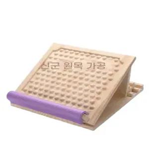 스트레칭 종아리 경사판 경사대 발목 나무 보드