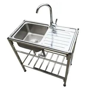 미니 씽크대 소형 세면기 야외 캠핑 사무실 현장 이동식