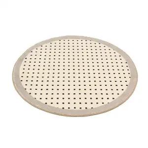 TBZ 원형 논슬립 인테리어 러그 100cm 보온러그 거실러그