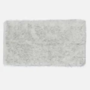 TBZ 포근한 감성 직사각형 장모러그 화이트그레이 신혼