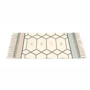 TBZ 코튼 러너 인테리어 카페트(106x60cm) (하이브)