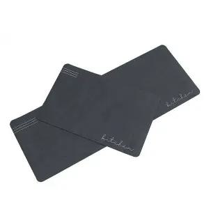 TBZ 다크네이비 키친 규조토 발매트 2종세트 욕실매트