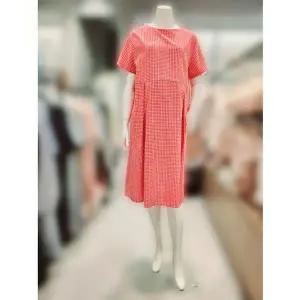 [마더피아](강남점)와코루 마더피아 임부 요루원피스 / ROP8051 체크 반소매원피스