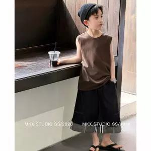 [베이비맥스] 데일리 포켓 민소매 티셔츠 R17189 [P003794355]