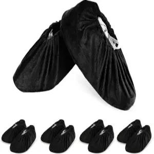 레이크 오브 파이어 5쌍 재사용 가능한 두꺼운 커버 미끄럼 바닥 방지 세탁 위한 보호를 및 신발 카펫 부츠