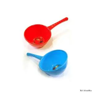 (빨강 파랑) -s 손잡이 미니(소소) 약수바가지 바가지