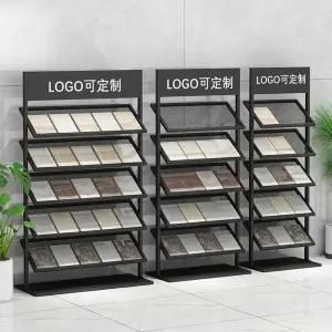 리모델링 타일 진열대 디피 스탠드 수직 스톤 대리석