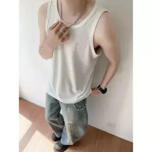 남친 나시 사계절 민소매 티셔츠 빅사이즈 DUCHI2