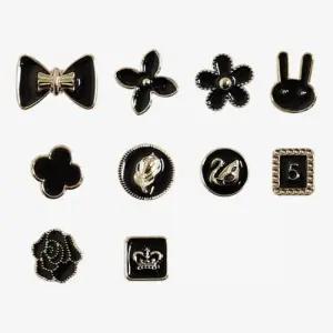 스몰 브로치 집게 핀 세트 블랙포인트