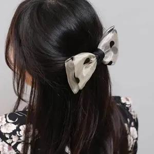 자동헤어핀 리본머리핀 여성헤어핀 리본핀 자동핀