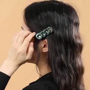 앞머리집게핀 마블헤어핀 포인트집게핀 집게머리핀