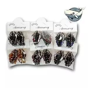 스타일링 큐빅 헤어핀 2P 올림머리 머리핀 실삔