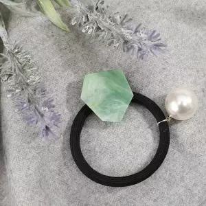 헤어 머리줄 고무줄 진주방울머리끈 헤어머리줄고무줄