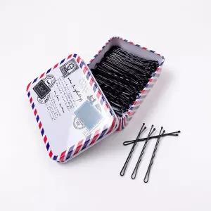 블랙 웨이브 실핀 100개 틴케이스 세트