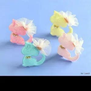 인기제품 펄캣츠신부집게 똑딱핀 리본핀 아기자기샵