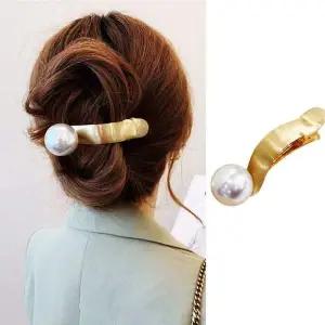 머리집게 헤어핀 데일리 헤어클립 곱창핀