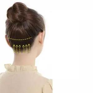 머리 미니포크 핀 헤어용기구 집게