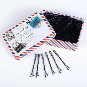 실핀 물결형 헤어핀 집게핀 200p세트