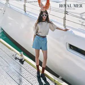 [최초공개] 로얄메르 26SS 스트라이프 + 솔리드 티셔츠 총 2종