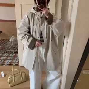 여사친 하프 체크 트렌치 봄가을 아우터 코트 야구 후드 점퍼 DUCHI1