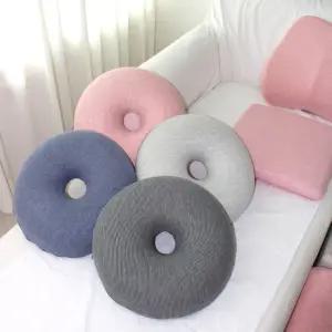 두꺼운 산모 원형 고밀도 임산부 의자 도넛방석 사계절 사무실 40x40 차량 메모리폼 방석