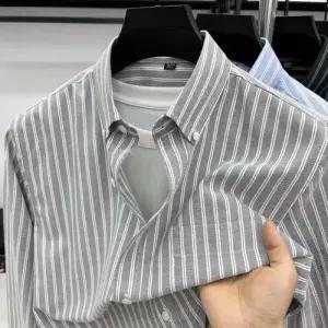 남친 캐주얼 털 셔츠 봄가을 긴팔 트렌드 순면 체크 MODU3