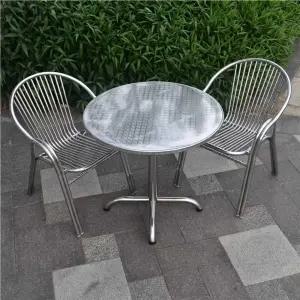 야외 알루미늄 테라스 수영장 의자 정원 펜션 스텐 체어