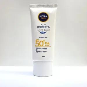 NIVEA 프로텍트 수분진정 선크림 선세럼 90ml