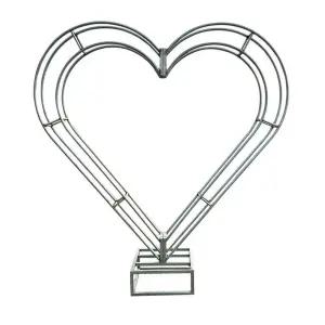 하트 정원아치 웨딩 지주대 야외 장식 조형물 아치 가든 공원용