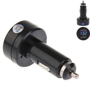 [하프클럽/]차량용충전기 볼트게이지 전압체크 SCG-26